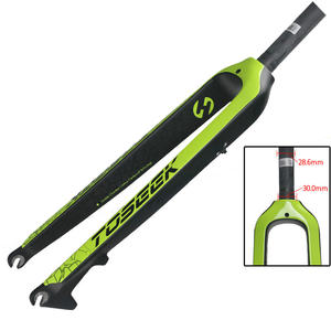 <span class=keywords><strong>Fourche</strong></span> de vélo TOSEEK entièrement en fibre de carbone VTT <span class=keywords><strong>26</strong></span> / 27,5 / 29 <span class=keywords><strong>pouces</strong></span> <span class=keywords><strong>Fourche</strong></span> de vélo de montagne <span class=keywords><strong>Fourche</strong></span> <span class=keywords><strong>rigide</strong></span> VTT Pièces de vélo Vert - Product Image 1