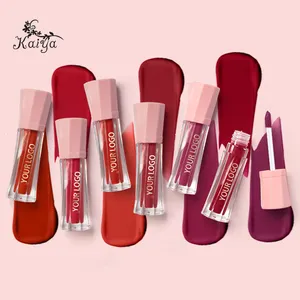 OEM Lips Cosmetic High Pigment Long Lasting Lip Gloss Velvety Liquid Lipstick Silky Smooth Vegan Matte Waterproof Lipgloss