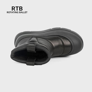 Зимние водонепроницаемые сапоги из коровьей кожи с мехом - Product Image 5