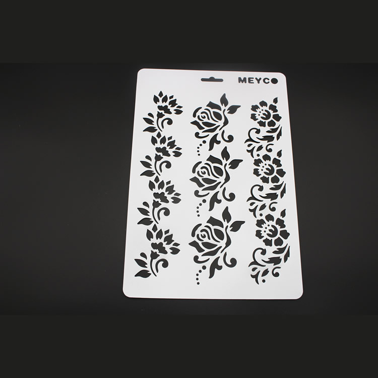 Высококачественный Экологически чистый пластиковый трафарет для покраски стен, набор трафаретов из майлара