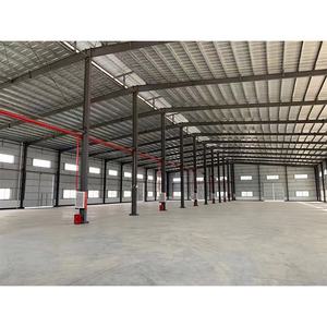 Vendita calda struttura prefabbricata struttura del telaio costruzione prefabbricata struttura in acciaio magazzino luce in lega di alluminio finestra o Pvc - Product Image 4