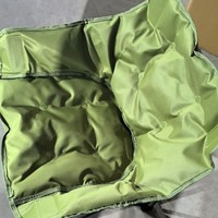 Chaise lune pliable en tissu Oxford pour extérieur avec coussin, légère et portable, pour camping et sieste