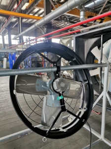 Ventiladores de panel de 72 pulgadas para montaje en pared, bajo nivel de ruido, alto volumen de refrigeración para ventilación de fábricas/almacenes - Product Image 3