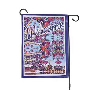 พิมพ์วัสดุตามสั่งราคาถูก ธงตกแต่งสวนสองด้าน ขนาด 12x18 นิ้ว สำหรับบ้านและสวน - Product Image 6