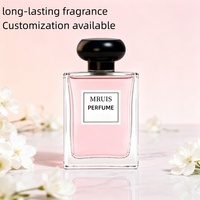 Parfum Wanita mewah kelas atas 100ml, aroma tahan lama untuk penggunaan sehari-hari