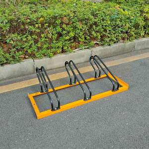 Garage de rangement extérieur Stationnement de vélos Support de station de vélo intérieur pouvant contenir 3 vélos Présentoir de magasin pour événements Stand Outils de <span class=keywords><strong>poste</strong></span> de vélo - Product Image 6