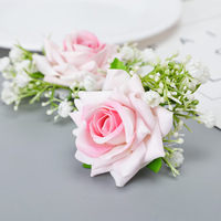 Fleurs artificielles en soie, roses séchées, centre de table pour événements, mariages, bouquets, corsages, vente en gros, lot en vrac