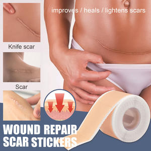 Impermeável Silicone Gel Scar Adesivos Diluir Lesões Stretch Marks Wound Repair Tape Chinês Plaster Style Scar Tratamento - Product Image 5