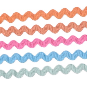Factory Low Price Zig Zag Ribbon Polyester <strong>Ric</strong> <strong>Rac</strong> <strong>Trimming</strong> - Product Image 6