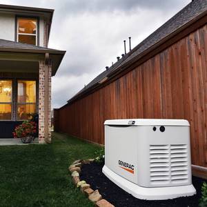 Generac 70432 22,000-Watt Single Phase Gas/Propane Standby <b>Generator</b> with Auto Start 120/240V 10-Second Response - Product Image 2