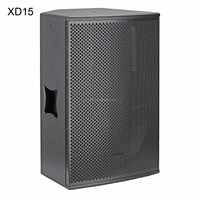 Haut-parleur passif XD15 de 15 pouces, système audio professionnel à deux voies, portable, pleine gamme, pour événements sur scène
