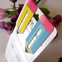 Marque-page magnétique en papier personnalisé avec impression couleur pour la lecture et les cadeaux publicitaires