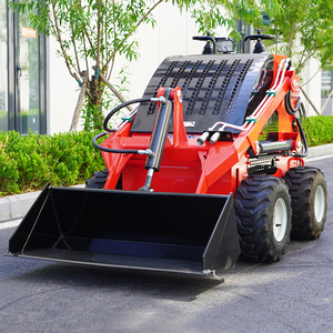 Mikro-Kompaktlader Kapazität 250 kg 300 kg 400 kg 500KG Kompaktlader Elektrisch Lithium 4WD Steh-Kompaktlader - Product Image 2