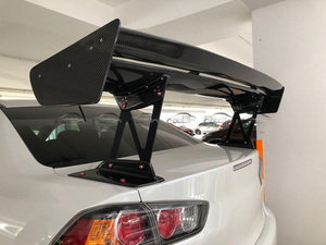 V Phong Cách sợi carbon Phía sau thân cây cánh Spoiler cho Mitsubishi tiến hóa <span class=keywords><strong>EVO</strong></span> Lancer 10 <span class=keywords><strong>x</strong></span> - Product Image 2
