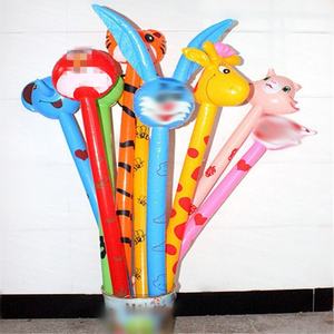 Bastón Inflable de Animal de Dibujos Animados Popular para Niños, Regalos, Decoración de Fiesta con Varilla Larga Inflable - Product Image 2