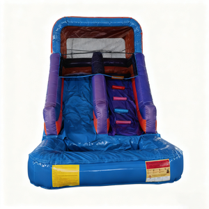 Castillo Inflable <span class=keywords><strong>con</strong></span> Tobogán y Pared <span class=keywords><strong>de</strong></span> Escalada, 4x7m, Precio Competitivo, para Fiestas Infantiles y Parques <span class=keywords><strong>de</strong></span> Juegos - Product Image 2