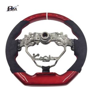 BM para <span class=keywords><strong>Lexus</strong></span> GS F10 Series IS NX10 Series CT10 Series 2011-<span class=keywords><strong>2023</strong></span>-UP Volantes deportivos de fibra de carbono rojo - Product Image 6