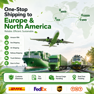Route économique DDP, prix réduits, économie sur les frais de transport, livraison porte-à-porte, fret e-commerce, Amazon FBA, droits de douane payés, livraison. - Product Image 1