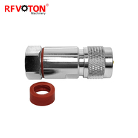 UHF PL259 mâle pince de fixation vis 1/2 supersoft connecteurs coaxiaux rf 1-2 superflexible câble