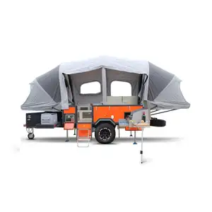 Phụ Kiện Xe Hơi Ngoài Trời Off-Road Cắm Trại Lều Trailer Canvas Roof Air Trailer Lều Không Có Trailer Bao Gồm