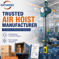 Palans pneumatiques antidéflagrants 1T 2T 5T 10T, palans pneumatiques haute performance à commande pneumatique pour levage industriel, fabricant chinois