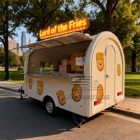Kiosque de camion de nourriture de coton de beignet de crêpe de dessert de smoothie standard des États-Unis bon marché commercial avec l'équipement complet de cuisine