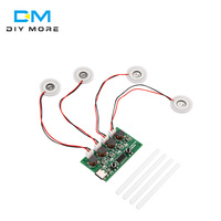 Mini humidificateur USB, kits de bricolage, générateur de brume et carte de circuit imprimé, nébuliseur, feuille d'atomisation, atomiseur oscillant miniature