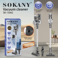 Sokany Hochleistungs-Akku-Handstaubsauger für Teppiche, wiederaufladbar, Nass- und Trockensauger mit Zyklonfunktion, Neuheit