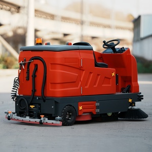 Nettoyeur de voirie autoporté, <span class=keywords><strong>aspirateur</strong></span> et laveur de sols, alimenté par batterie, état neuf - Product Image 2