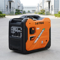 Générateur d'énergie portable silencieux à essence 6KW avec onduleur, double fréquence 50Hz/60Hz, pour maison, extérieur, camping et situations d'urgence