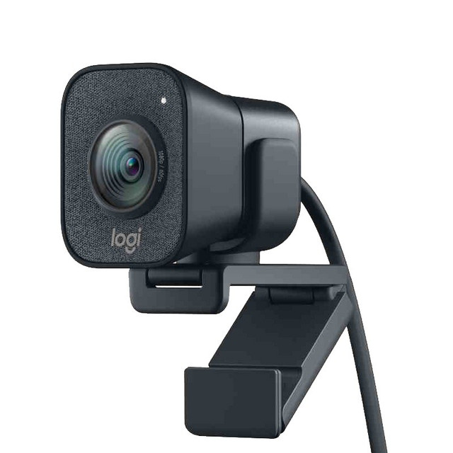 Logitech StreamCam Full HD 1080p Streaming Webcam Live Video Conference Web Teaching Webcam for PC