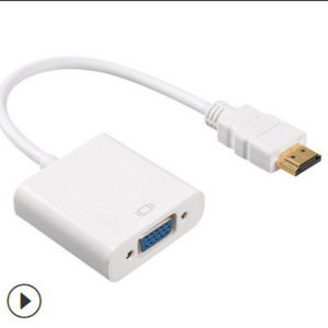 Adaptateur HDMI vers VGA avec audio pour connexion à l'écran d'un ordinateur portable - Product Image 1
