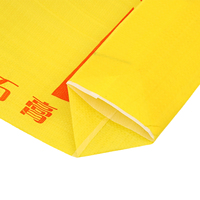 Sac à valve en plastique recyclé tissé PP de 25 kg pour l'emballage de poudre de plâtre, impression personnalisée, résistant à l'humidité, matériau de construction