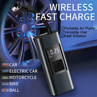 Mini-dispositif de gonflage numérique avec manomètre, 6000mAh, pour voiture, moteur, lit pneumatique