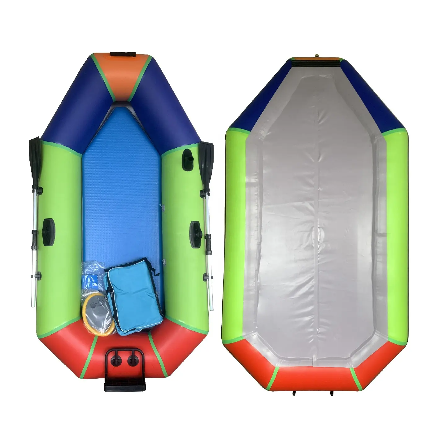 Gommone da pesca gonfiabile portatile in PVC piccolo