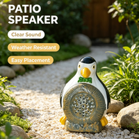 Altavoz con Forma de Pingüino de 25W para Jardín, Patio Trasero y Villa, Resistente al Agua, Suministro Directo de Fábrica