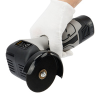 Meuleuse d'angle rechargeable RTS E9Pro 76 mm, moteur sans balais compact, mini-meuleuse industrielle DIY pour la découpe et le meulage du métal et du bois