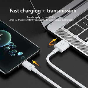 Câble USB Type C 2026 120W 10A <span class=keywords><strong>pour</strong></span> Charge Ultra Rapide Honor – <span class=keywords><strong>Cordon</strong></span> de Données USB-C à Charge Rapide - Product Image 3