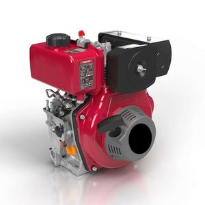 Motor Diésel Monocilíndrico de 4 Tiempos, Refrigerado por Aire, Arranque Eléctrico, 5.7kW, 5.5L, 400cc, con Cojinete - Product Image 3