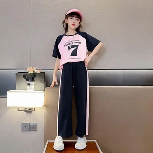 Conjuntos <span class=keywords><strong>De</strong></span> Manga Corta <span class=keywords><strong>Para</strong></span> Niñas Verano 2024 Nueva <span class=keywords><strong>Moda</strong></span> En Tendencia <span class=keywords><strong>Para</strong></span> 4 6 8 10 12 14 Años <span class=keywords><strong>Ropa</strong></span> <span class=keywords><strong>Juvenil</strong></span> <span class=keywords><strong>De</strong></span> Estilo Coreano 2 Piezas - Product Image 3