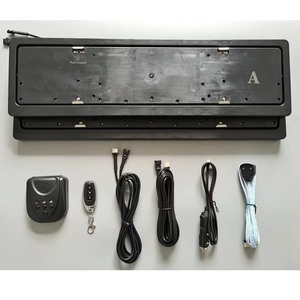 Nuove Cornici per Targhe in Plastica Stile Europeo, con Schermi Privacy, Adatte per <span class=keywords><strong>Auto</strong></span> nell'UE e in Croazia - Product Image 6