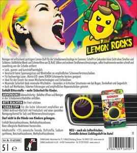 Nettoyant pour disques de voiture de grande qualité prêt à l'emploi Lemon Rocks (5 litres) Nettoyant pour pare-brise - Product Image 6