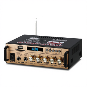 Усилитель BT-198E для монофонических мини-колонок, усилитель мощности с USB-приемником, слот для карты памяти, 12В/220В, производство Китай - Product Image 1