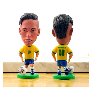 Figurines <span class=keywords><strong>de</strong></span> football en PVC peintes à la main du Brésil Neymar, d'Argentine, du Portugal Ronald, <span class=keywords><strong>de</strong></span> France Mbappé - Poupées sportives - Product Image 5