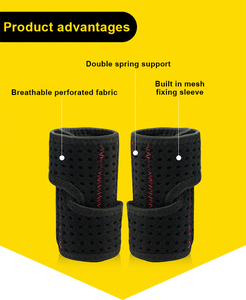 Muñequeras de culturismo profesional al por mayor para entrenamiento con pesas, levantamiento de pesas, Crossfit, ejercicios de gimnasio - Product Image 2