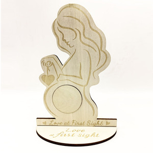 Cadres en bois artisanaux personnalisés Commémoration de <span class=keywords><strong>naissance</strong></span> de bébé Souvenir d'échographie B de la mère enceinte <span class=keywords><strong>Cadre</strong></span> <span class=keywords><strong>photo</strong></span> à ultrasons pour bébé - Product Image 4