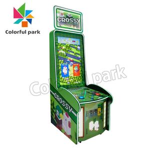 เครื่องเล่นเกมส์ในร่มหลากสีสันในสวนสนุก ใช้เหรียญหยอด เครื่องเล่นเกมส์อาร์เคดสำหรับเด็ก เครื่องแจกของรางวัล เครื่องจับรางวัลแบบลอตเตอรี่ - Product Image 1