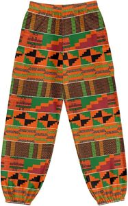 <span class=keywords><strong>Pantalon</strong></span> Harem Taille Haute Coupe Droite avec Poches Style Bohème Hippie pour Femme 100% Polyester Plage et Détente - Product Image 3