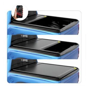 Couverture de benne électrique rétractable manuelle en aluminium pour BYD Shark 6 2024+ étanche IPX5 avec télécommande pour camionnette - Product Image 6