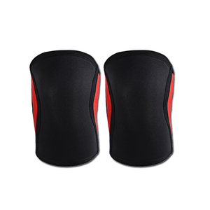 Rodillera de compresión elástica personalizada con logo 2026 para Crossfit, soporte de neopreno de 7mm para levantamiento de pesas y powerlifting - Product Image 3